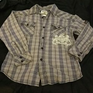 Mossimo Plaid Button Down Shirt